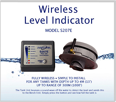 level wireless indicator tank unit